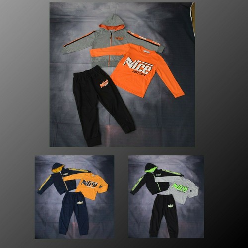 Jungen jogginganzug 3tlg - jogginganzug,